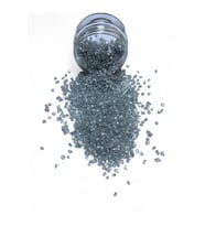 Epoksi Çalışmalarınız İçin Parlak Cam Kırıkları 2-4 mm GRİ SİLVER 100 gr