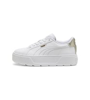Puma Karmen Metallic Shine 395099 01 Kadın Sneaker Ayakkabı Beyaz Altın 36-40