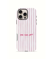iPhone 16 Pro Max Vorian Çift Katmanlı Kılıf You Can Girl