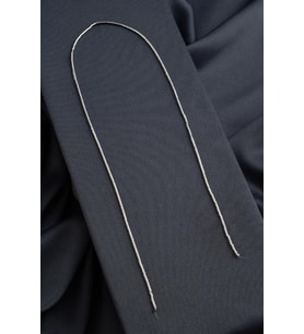Hematit Doğal Taş Gümüş Rondela Kesim 1x1mm Dizi