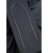 Hematit Doğal Taş Gümüş Rondela Kesim 1x1mm Dizi