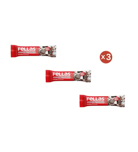 Fellas Yüksek Protein Bar - Hindistan Cevizli ve Kakaolu 45g (3 Adet)