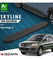 S-Dizayn Kia Sportage 2 Skyline Siyah Yan Basamak 173 Cm 2004-2010 A+ Kalite