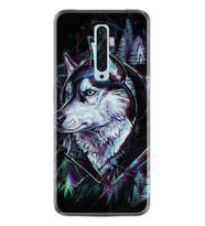 Oppo Reno 2Z 4 Lite 4 Pro 5 6 7 A31 Kılıf Desemli Silikon Dog Eyes 1761