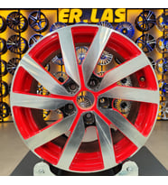 4 Adet TORK-7650 6,5*16 5*112 ET45 57,1 RED MACK JANT (Takım)
