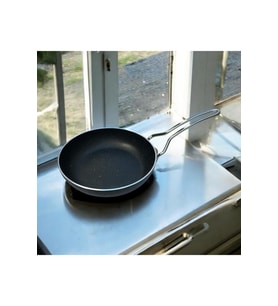 Tuna House Granit Kapaksız Tava 20 cm Siyah