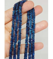 Hematit Taşı Kare Şekilli 1*4mm Dizi (56054)