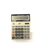 Cassa Elektronik Hesap Makinesi 16 Basamak Gri 16 Basamaklı Masaüstü Hesap Makinası