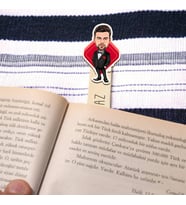 Kişiye Özel Damat Karikatürlü Çubuk Kitap Ayracı