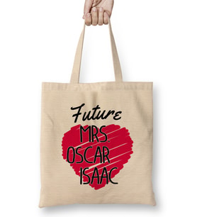 Future Mrs Oscar Isaac Love Heart Bez Çanta Uzun Saplı