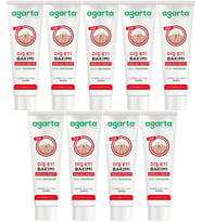 Agarta Doğal Tam koruma Diş Macunu 90 ML Diş Eti Bakımı & Plak Karşıtı (9 Lu Set)