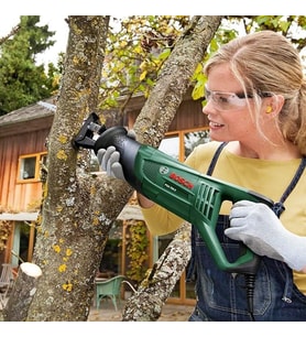 Home and Garden PSA 700 E Panter Testere, 710 W, Elektrikli, 150 mm'e Kadar Kesme Derinliği, Yeşil