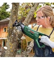 Home and Garden PSA 700 E Panter Testere, 710 W, Elektrikli, 150 mm'e Kadar Kesme Derinliği, Yeşil