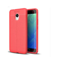 Meizu M5S Uyumlu Kılıf Zore Niss Silikon Kapak (Kırmızı)