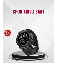 Nabız Ölçerli Akıllı Saat – Adım Sayar ve Kalori Ölçer Özellikli