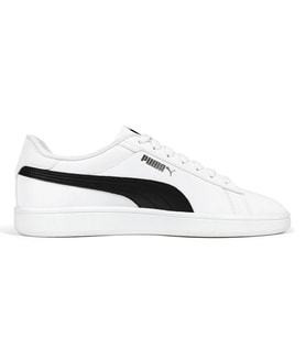 Puma 392336 Smash 3.0 Buck Spor Ayakkabı Beyaz-Siyah