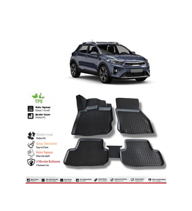 Kia Stonic 2025 Model 4D Havuzlu Paspas