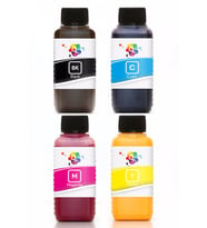 QC Epson L1110 Süblimasyon Mürekkebi PRO Serisi 100ml Set 4 Renk