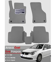 RENAULT SYMBOL 2 (2008-2012) Uyumlu EVA Paspas Tam Set–Oto Paspas,Araca Özel,Kolay Montaj