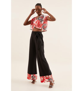 V YAKA CROP BLUZ