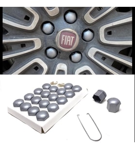 Düz Bijon Kapağı Sökme Aparatlı 20 li Set 19 mm GRİ