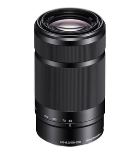 Sony E 55-210mm f/4.5-6.3 OSS Lens, Siyah (Sony Eurasia Garantili)