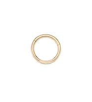 Rose Altın 12 mm Sade Halka Piercing