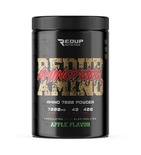Redup Nutrition Amino 7000 Powder Elma Aromalı Amino Asit Tozu 400 Gr