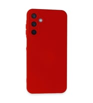 Samsung Galaxy A05s Kılıf Nano İçi Kadife Silikon - Kırmızı