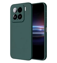 Newface Xiaomi Mi 15 Pro Kılıf Nano içi Kadife Silikon - Koyu Yeşil