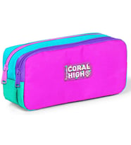 Coral High Kız Çocuk Pembe Renk İki Bölmeli İlkokul Okul Kalem Çantası