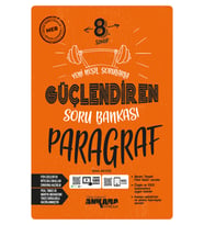 kitabın başkenti ankara yayıncılık 2024 Müf. 8.Sınıf Paragraf Güçlendiren Soru Bankası "Yeni Nesil Sorularla" (Çok Renkli)