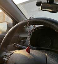 El Yapımı Araba Direksiyon Charmı, Çanta Charmı, Tekne Dümeni Aksesuarı