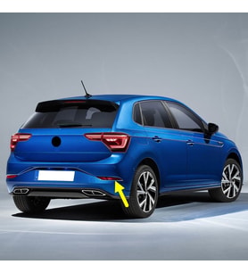 VW Polo 2021-2025 Arka Tampon Sağ Dıştaki Reflektör 2G0945106A