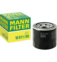 MANN-FILTER W 811/80 Yağ Filtresi (Hyundai)