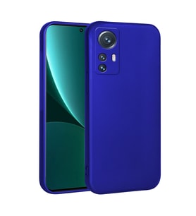 Lexroo Xiaomi Mi 12 Lite Kılıf Premier Silikon Kılıf - Saks Mavi