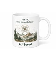 İsme Özel Kaşif Yazılı Kupa Bardak Hediye Özel Tasarım Baskılı Porselen Mug
