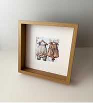3D El Yapımı Ahşap Bebek  Çerçevesi / Boho Bebek Elbiselerim 4