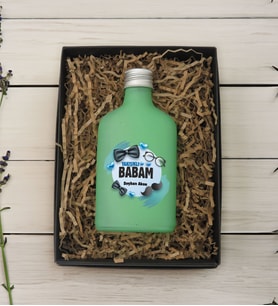 BK Gift Hediye Kutulu Kişiye Özel İsimli Baba Temalı Yeşil Tasarım Cam Şişede 200 ml Kolonya-9, Babaya Hediye, Babalar Günü Hediyeleri, Hediyelik Baskılı Kolonya