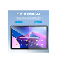 2 ADET Hometech ALFA 7 7MRC PREMİUM 7" Tam Uyumlu Ekran Koruyucu Şeffaf Cam Nano HD Esnek Kırılmaz