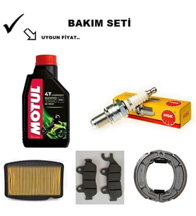 Honda CB 125 F Bakım Seti (Siyah)