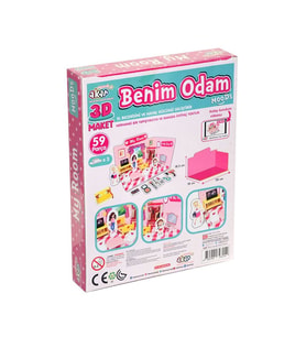 Benim Odam Maket 3 Boyutlu Puzzle