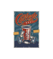 Boston Baseball Retro Ahşap Poster  Spor Temalı Vintage Duvar Tablosu