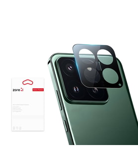 Xiaomi Mi 14 Uyumlu Zore 3D Kamera Camı (Siyah)