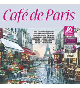 Cafe de Paris 16 Chansons Originales Renkli Vinyl Plak LP