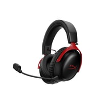 HyperX Cloud III S A59Z0AA Siyah-Kırmızı Kablosuz Kulak Üstü Oyuncu Kulaklığı Teşhir