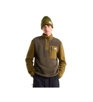 The North Face M YUMIORI 1/4 ZIP Erkek Outdoor Çeyrek Fermuarlı Polar Üst NF0A883SUG81 Yeşil