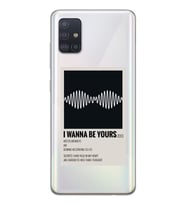 Samsung Galaxy A71 Uyumlu I Wanna Be Yours Arctic Monkeys Tasarımlı Şeffaf Telefon Kılıfı