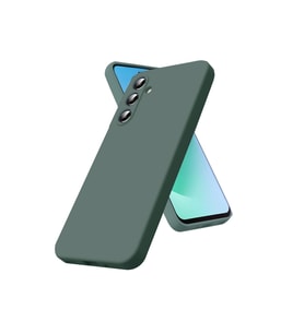 Samsung Galaxy A17 5g Nano İçi Kadife Silikon - Koyu Yeşil