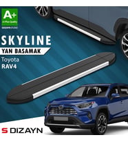 S-Dizayn Toyota RAV 4 5 Skyline Aluminyum Yan Basamak 173 Cm 2018 Üzeri A+ Kalite